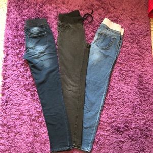 3 pairs of Arizona 10 jeggings